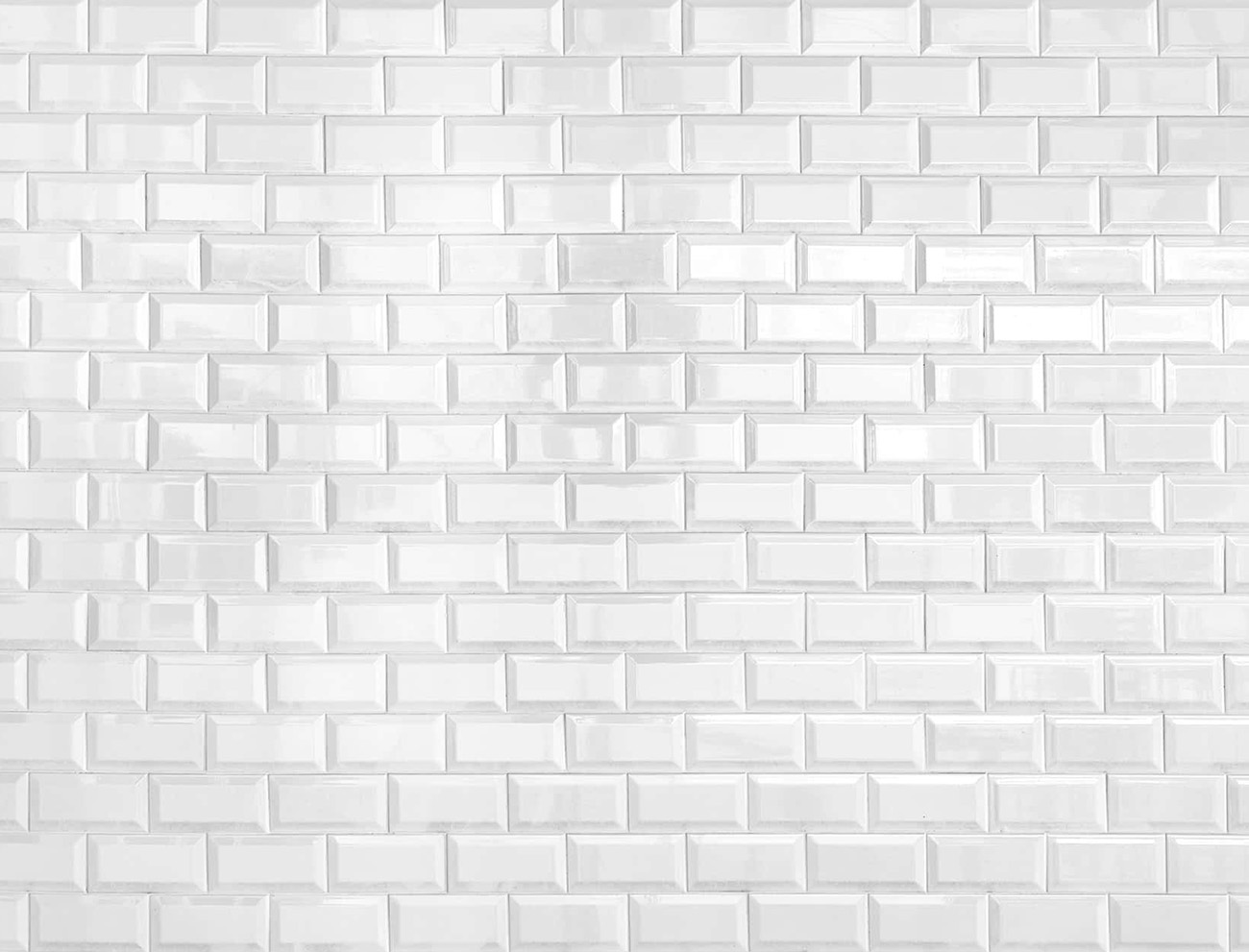 White Brick Wall Texture Background With Space For Text. White B